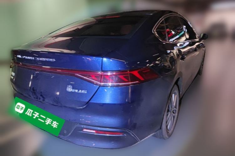 Used BYD Qin PLUS 2023 Champion Edition DM-i 55KM Superior Model Rear Right 45 Deg