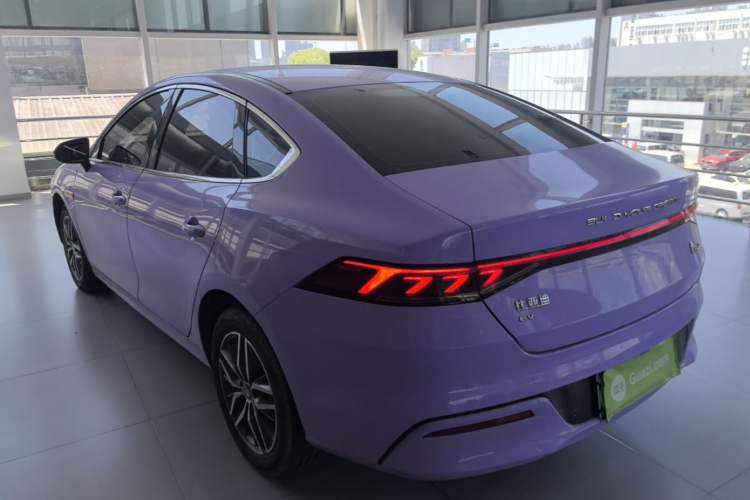 Used BYD Qin PLUS 2023 Champion Edition EV 420KM Leading Model Rear Left 45 Deg