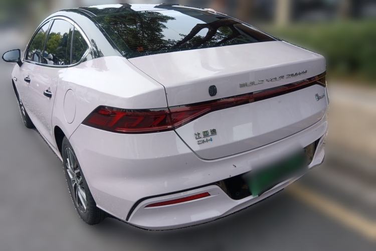 Used BYD Qin PLUS 2023 Champion Edition DM-i 120KM Leading Model Rear Left 45 Deg