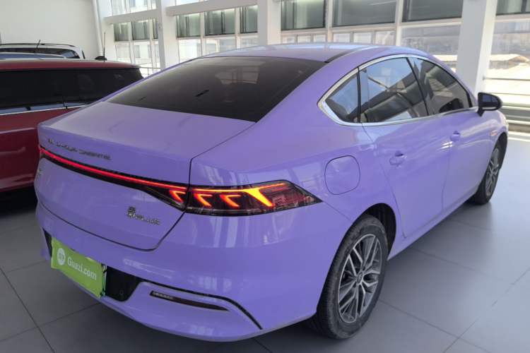 Used BYD Qin PLUS 2023 Champion Edition EV 420KM Leading Model Rear Right 45 Deg