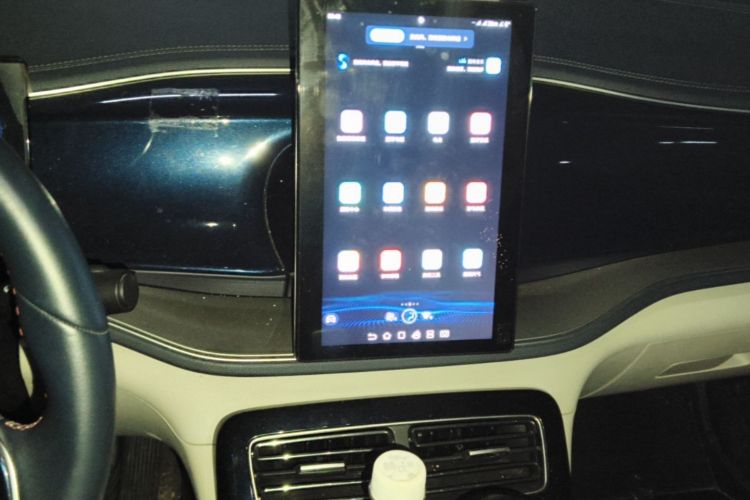 Used BYD Qin PLUS 2023 Champion Edition EV 510KM Leading Model Audio And AC Panel