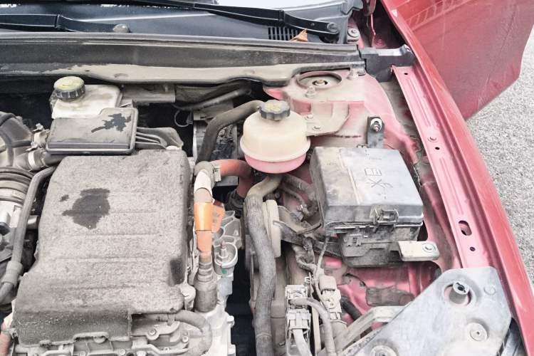 Used BYD Qin PLUS 2023 Champion Edition DM-i 120KM Leading Model Engine Bay Left