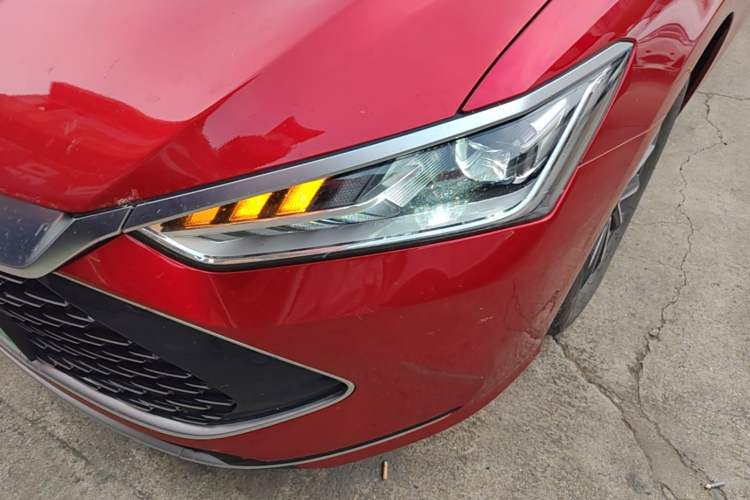 Used BYD Qin PLUS 2023 Champion Edition DM-i 55KM Leading Model Left Front Headlight