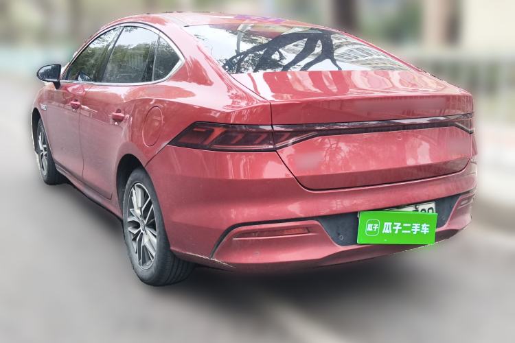 Used BYD Qin PLUS 2023 Champion Edition DM-i 120KM Leading Model Rear Left 45 Deg