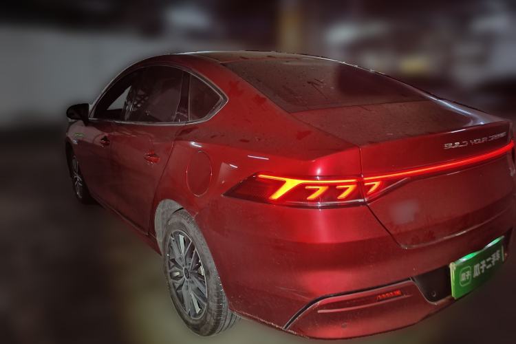 Used BYD Qin PLUS 2023 Champion Edition DM-i 120KM Beyond Model Rear Left 45 Deg