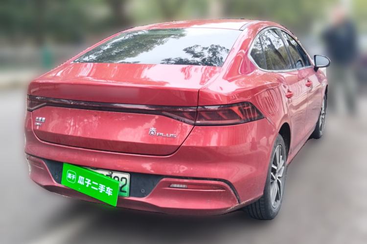 Used BYD Qin PLUS 2023 Champion Edition DM-i 120KM Leading Model Rear Right 45 Deg