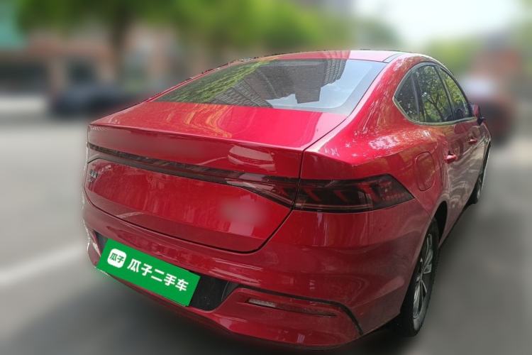 Used BYD Qin PLUS 2023 Champion Edition DM-i 55KM Leading Model Rear Right 45 Deg