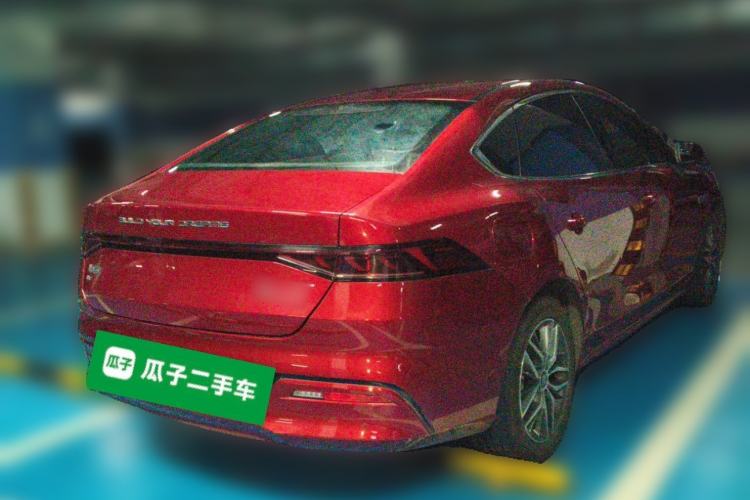 Used BYD Qin PLUS 2023 Champion Edition EV 510KM Leading Model Rear Right 45 Deg