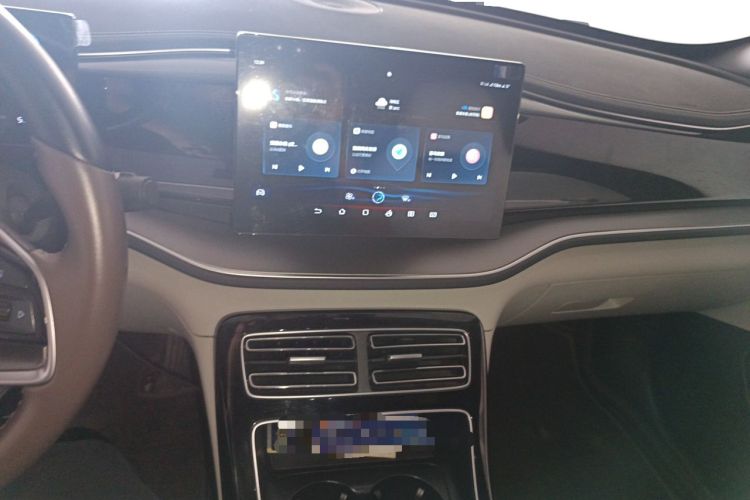 Used BYD Qin PLUS 2023 Champion Edition EV 510KM Leading Model Audio And AC Panel