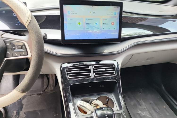 Used BYD Qin PLUS 2023 Champion Edition DM-i 55KM Leading Model Audio And AC Panel