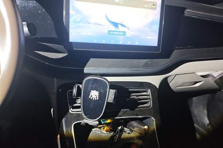 Used BYD Qin PLUS 2023 Champion Edition EV 510KM Leading Model Audio And AC Panel
