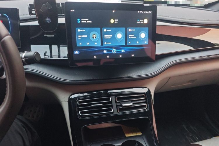 Used BYD Qin PLUS 2023 Champion Edition DM-i 55KM Leading Model Audio And AC Panel