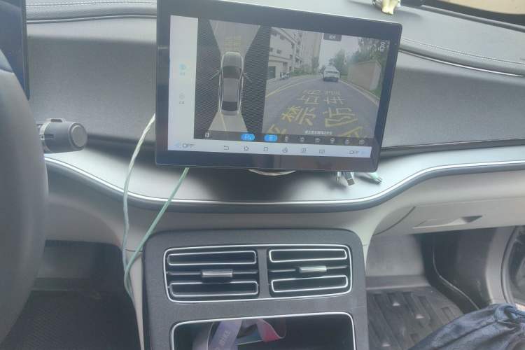 Used BYD Qin PLUS 2023 Champion Edition EV 420KM Superior Model Audio And AC Panel