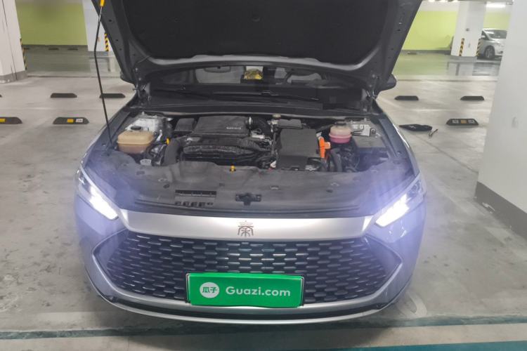 Used BYD Qin PLUS 2023 Champion Edition DM-i 55KM Leading Model Engine Bay