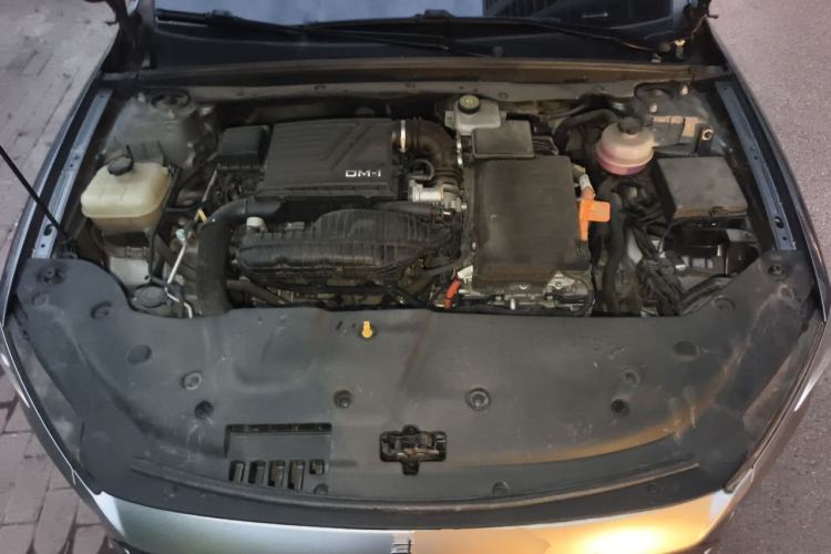Used BYD Qin PLUS 2023 Champion Edition DM-i 55KM Leading Model Engine Bay