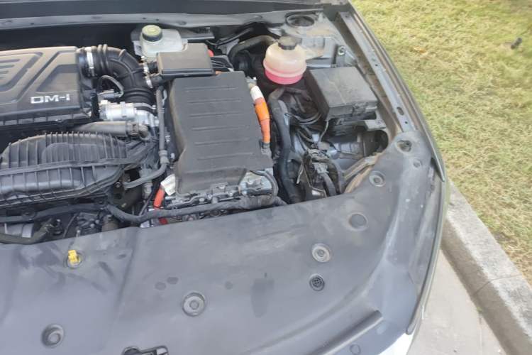 Used BYD Qin PLUS 2023 Champion Edition DM-i 55KM Leading Model Engine Bay Left