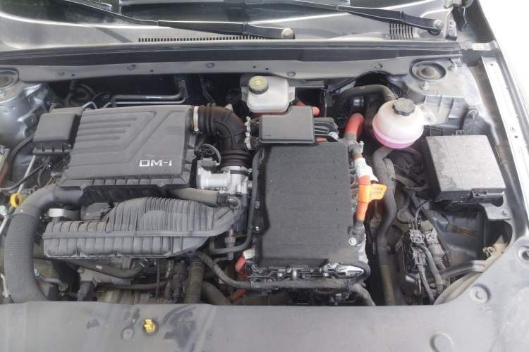 Used BYD Qin PLUS 2023 Champion Edition DM-i 55KM Leading Model Engine Bay Left