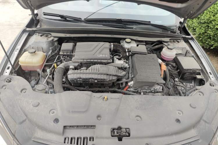Used BYD Qin PLUS 2023 Champion Edition DM-i 55KM Leading Model Engine Bay