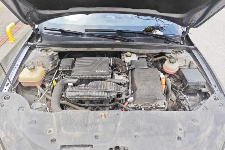 Used BYD Qin PLUS 2023 Champion Edition DM-i 55KM Leading Model Engine Bay