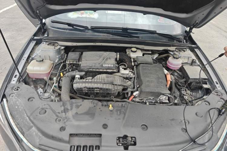 Used BYD Qin PLUS 2023 Champion Edition DM-i 55KM Superior Model Engine Bay