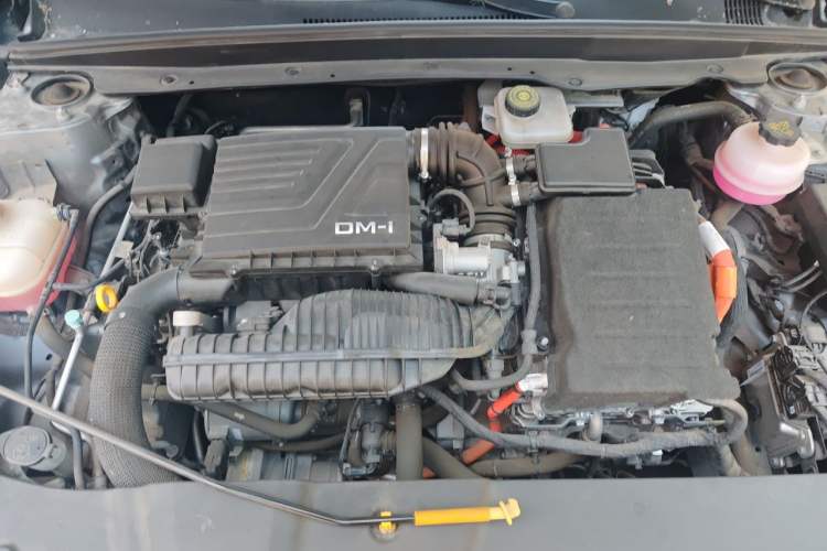 Used BYD Qin PLUS 2023 Champion Edition DM-i 55KM Leading Model Engine Bay