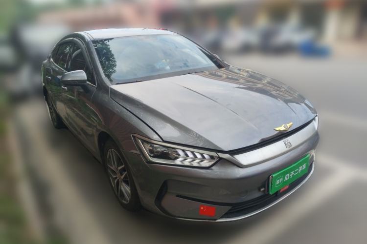 Used BYD Qin PLUS 2023 Champion Edition EV 420KM Leading Model Front Right 45 Deg
