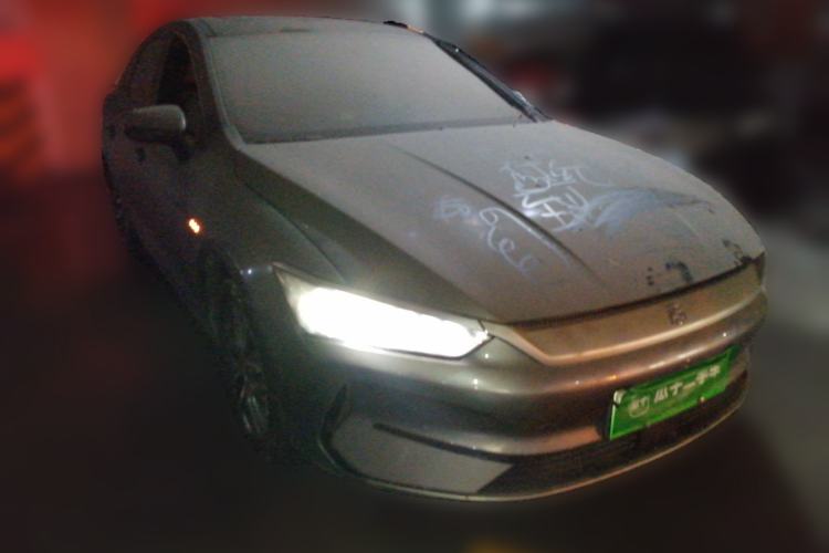 Used BYD Qin PLUS 2023 Champion Edition EV 510KM Beyond Model Front Right 45 Deg