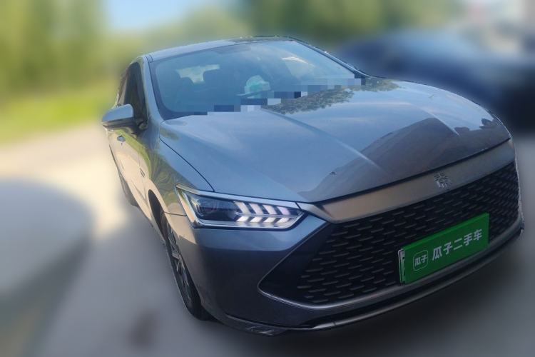 Used BYD Qin PLUS 2023 Champion Edition DM-i 55KM Leading Model Front Right 45 Deg