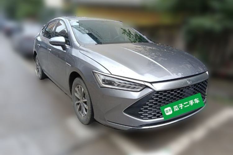 Used BYD Qin PLUS 2023 Champion Edition DM-i 55KM Leading Model Front Right 45 Deg