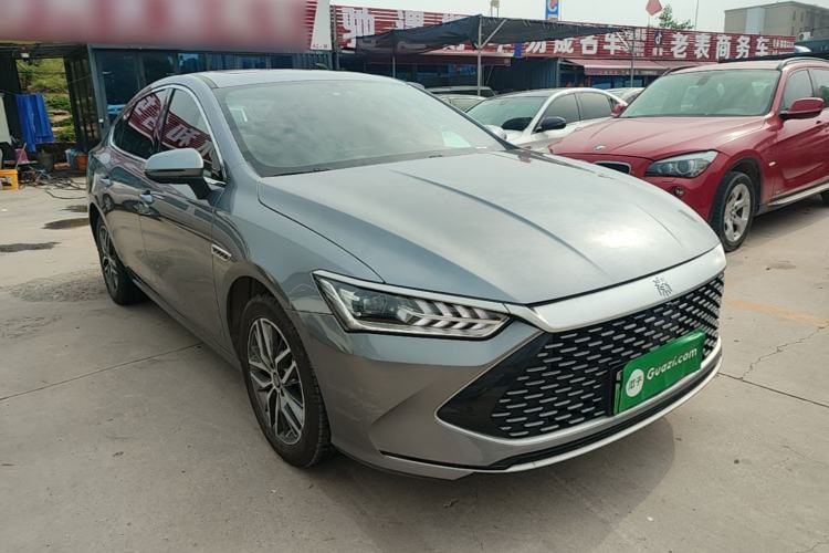 Used BYD Qin PLUS 2023 Champion Edition DM-i 55KM Superior Model Front Right 45 Deg