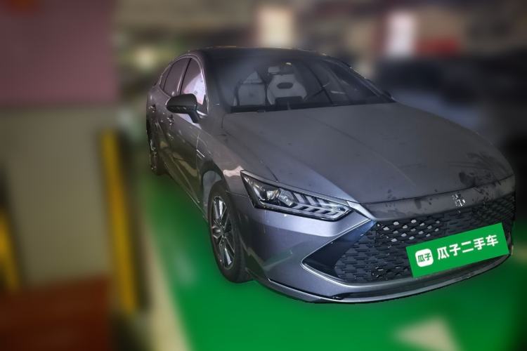 Used BYD Qin PLUS 2023 Champion Edition DM-i 120KM Leading Model Front Right 45 Deg