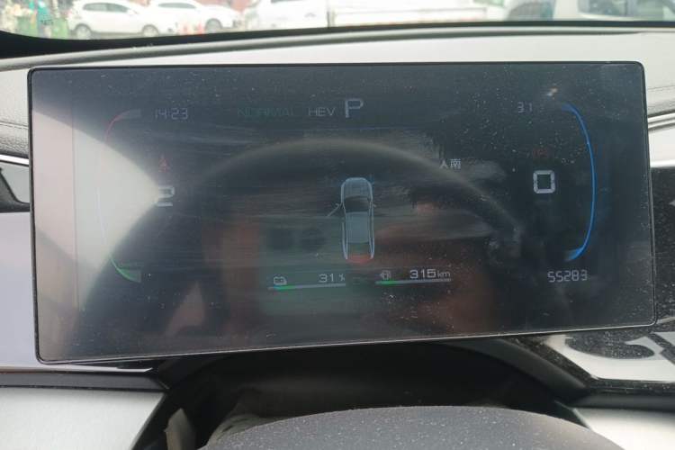 Used BYD Qin PLUS 2023 Champion Edition DM-i 55KM Superior Model Instrument Cluster