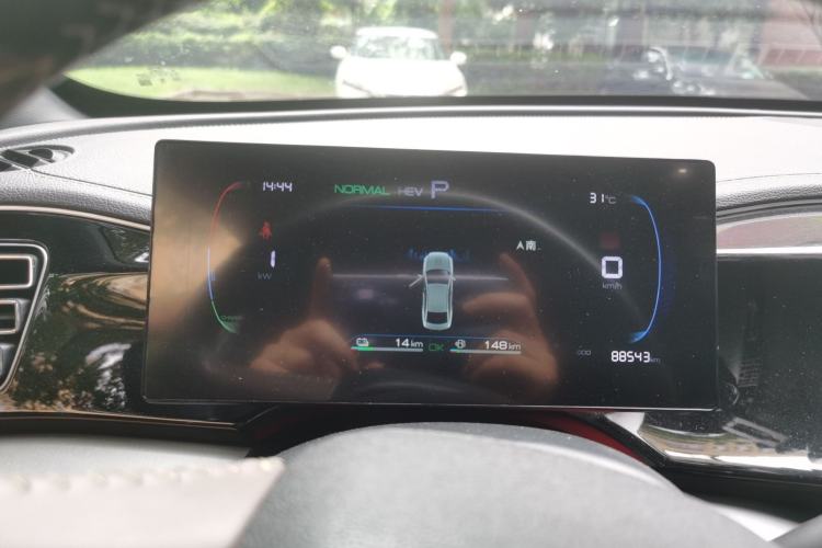 Used BYD Qin PLUS 2023 Champion Edition DM-i 120KM Beyond Model Instrument Cluster