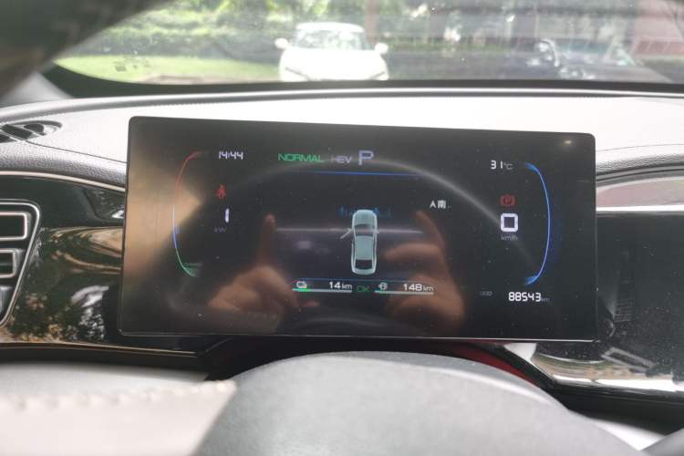 Used BYD Qin PLUS 2023 Champion Edition DM-i 120KM Beyond Model Instrument Cluster