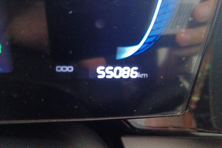 Used BYD Qin PLUS 2023 Champion Edition EV 510KM Leading Model Odometer Close Up