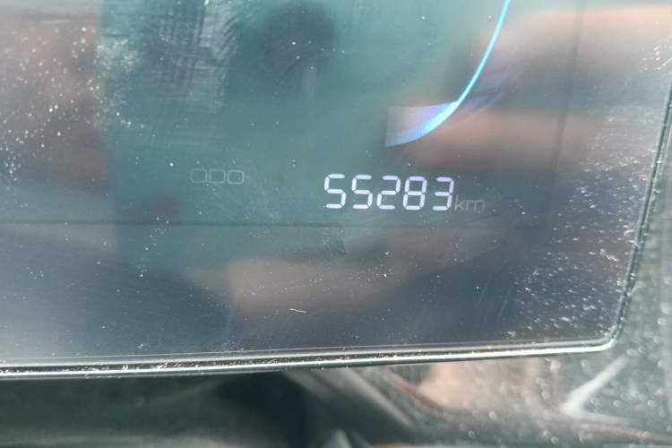 Used BYD Qin PLUS 2023 Champion Edition DM-i 55KM Superior Model Odometer Close Up
