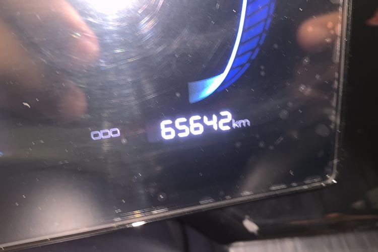 Used BYD Qin PLUS 2023 Champion Edition DM-i 55KM Leading Model Odometer Close Up