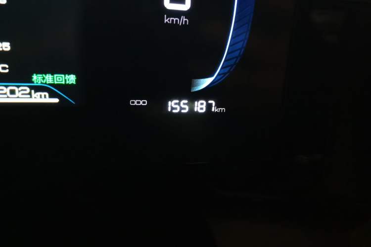 Used BYD Qin PLUS 2023 Champion Edition EV 510KM Leading Model Odometer Close Up