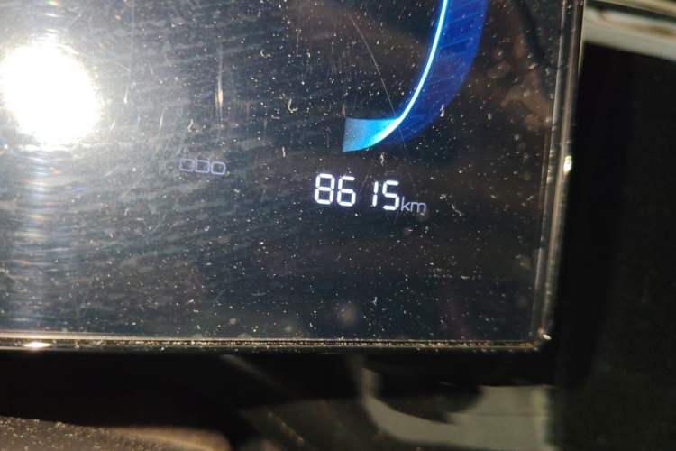 Used BYD Qin PLUS 2023 Champion Edition DM-i 55KM Superior Model Odometer Close Up