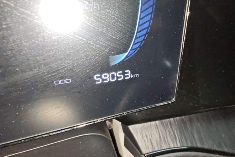 Used BYD Qin PLUS 2023 Champion Edition DM-i 55KM Leading Model Odometer Close Up