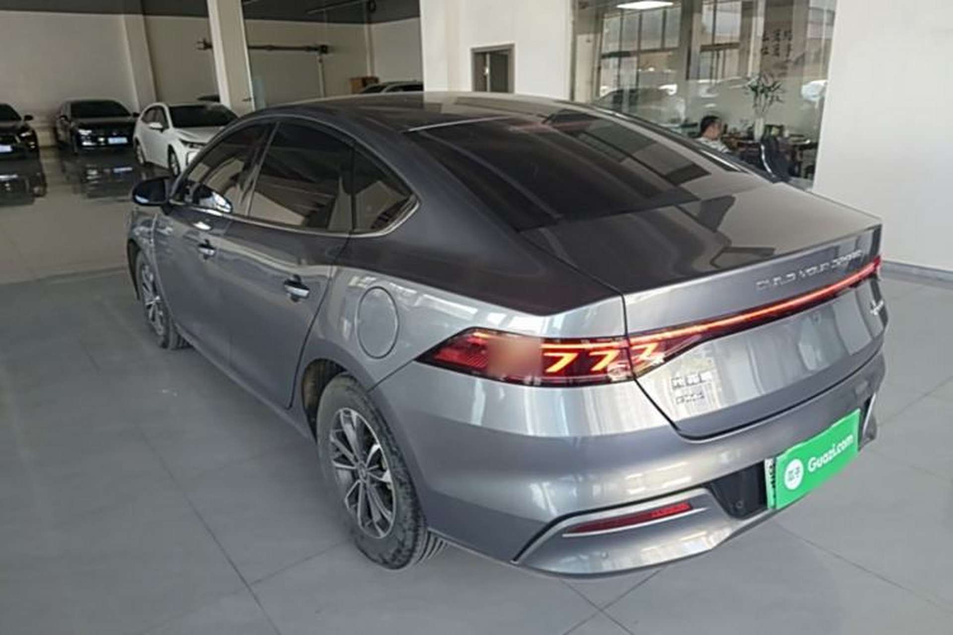 Used BYD Qin PLUS 2023 Champion Edition DM-i 55KM Leading Model Rear Left 45 Deg