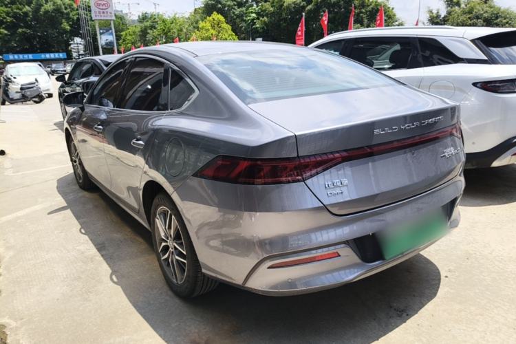 Used BYD Qin PLUS 2023 Champion Edition DM-i 120KM Beyond Model Rear Left 45 Deg
