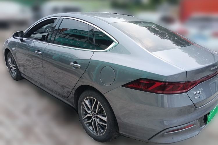 Used BYD Qin PLUS 2023 Champion Edition DM-i 55KM Superior Model Rear Left 45 Deg
