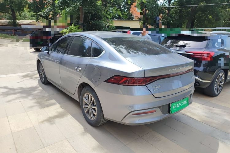 Used BYD Qin PLUS 2023 Champion Edition DM-i 55KM Leading Model Rear Left 45 Deg
