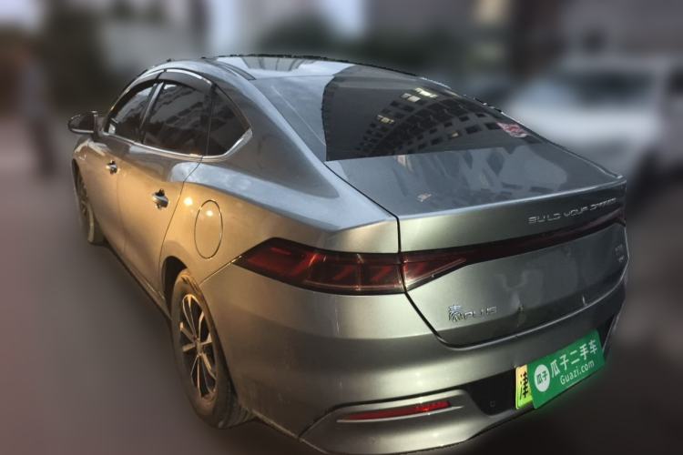 Used BYD Qin PLUS 2023 Champion Edition DM-i 55KM Leading Model Rear Left 45 Deg