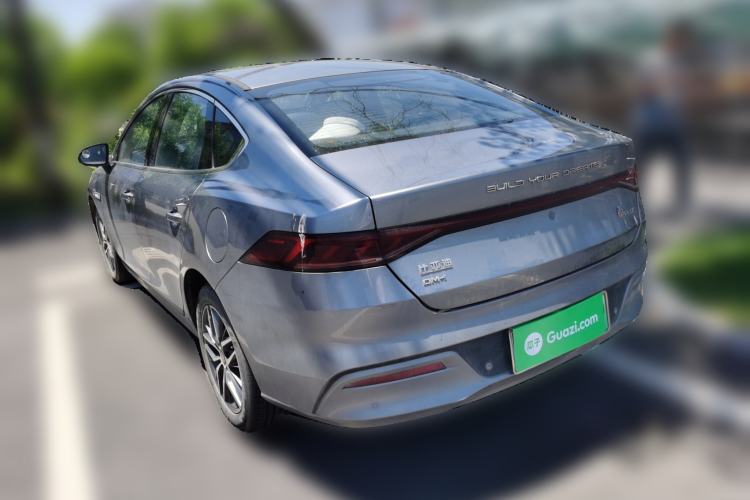 Used BYD Qin PLUS 2023 Champion Edition DM-i 120KM Leading Model Rear Left 45 Deg