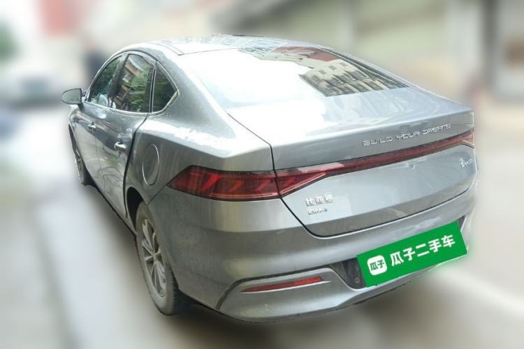 Used BYD Qin PLUS 2023 Champion Edition DM-i 55KM Leading Model Rear Left 45 Deg