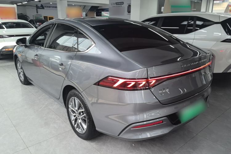 Used BYD Qin PLUS 2023 Champion Edition EV 510KM Leading Model Rear Left 45 Deg