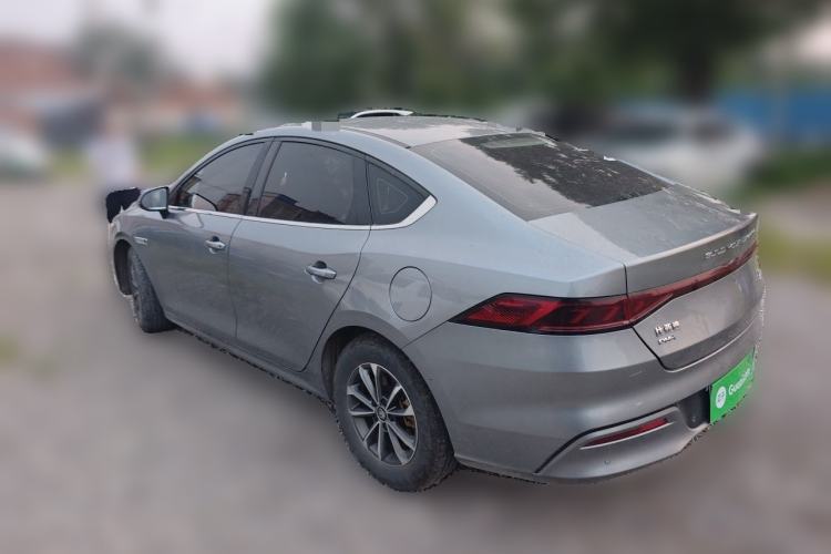 Used BYD Qin PLUS 2023 Champion Edition DM-i 55KM Leading Model Rear Left 45 Deg