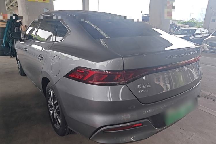 Used BYD Qin PLUS 2023 Champion Edition DM-i 55KM Superior Model Rear Left 45 Deg